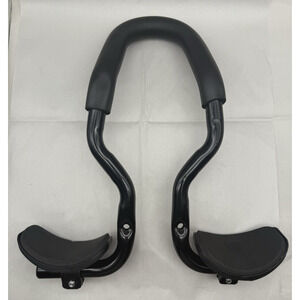 Bicycle Aero Bars 25.4 Mm Aluminum Alloy Rest Handlebar For Mountain Bike *READ